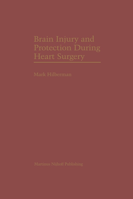 Front cover_Brain Injury and Protection During Heart Surgery