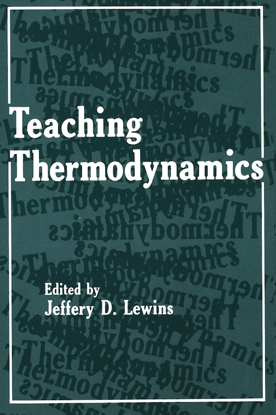 Front cover_Teaching Thermodynamics