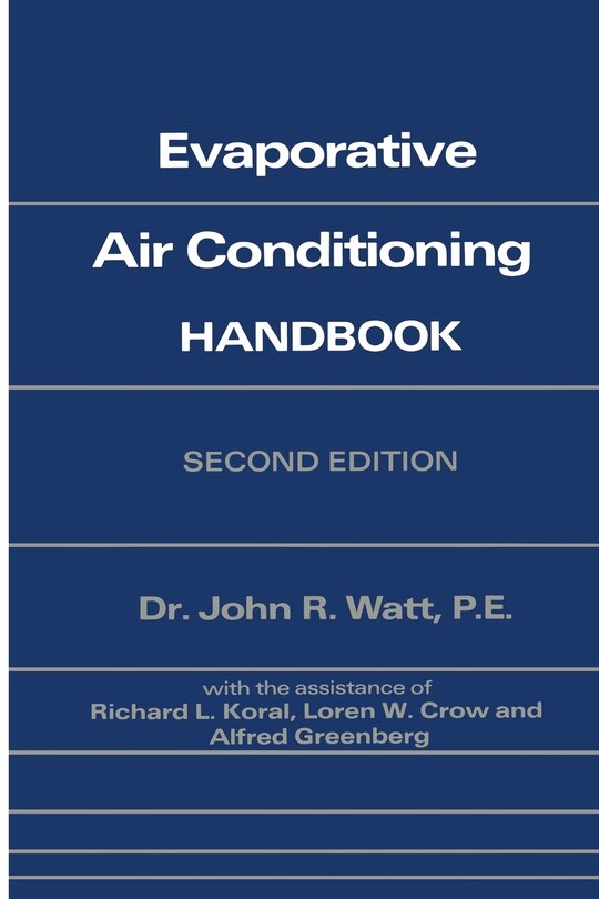 Front cover_Evaporative Air Conditioning Handbook