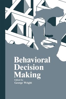 Front cover_Behavioral Decision Making