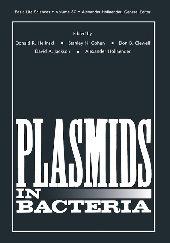 Couverture_Plasmids in Bacteria