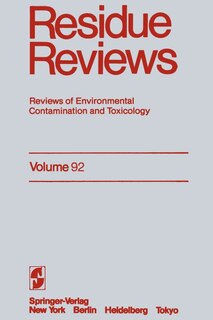 Front cover_Residue Reviews