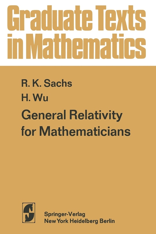 Front cover_General Relativity For Mathematicians