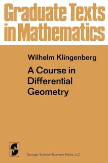Front cover_A Course in Differential Geometry