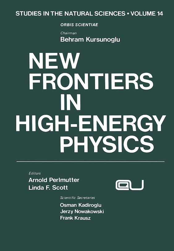Front cover_New Frontiers in High-Energy Physics