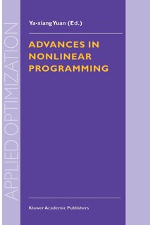 Front cover_Advances in Nonlinear Programming