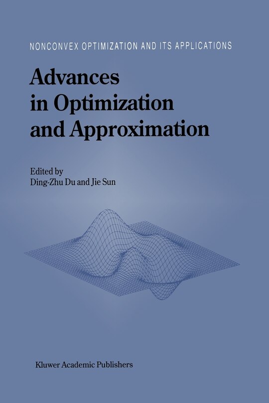 Couverture_Advances in Optimization and Approximation