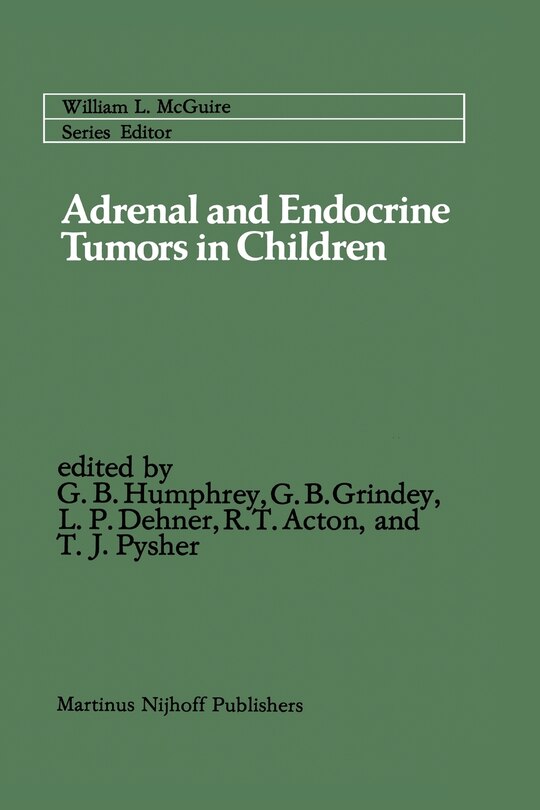 Couverture_Adrenal and Endocrine Tumors in Children