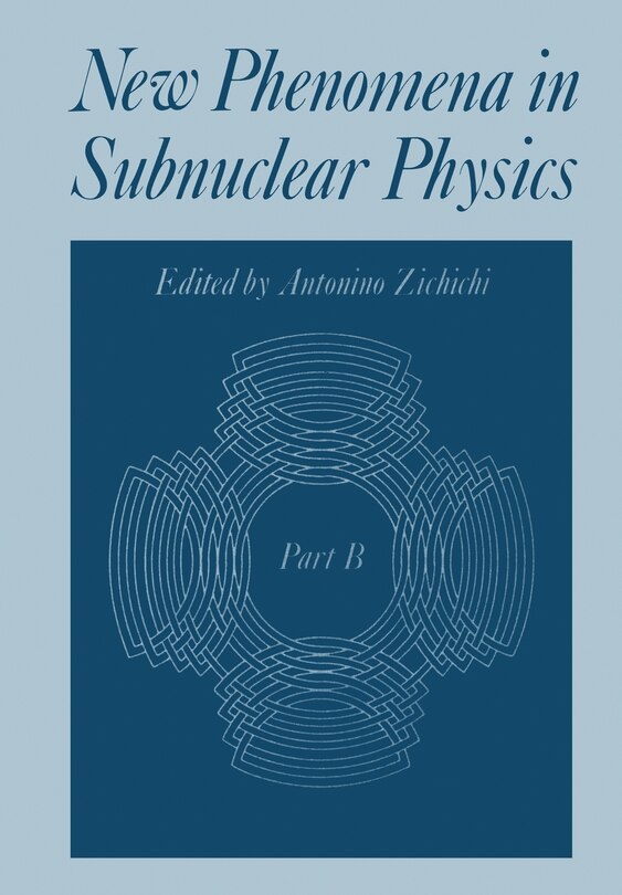 Couverture_New Phenomena in Subnuclear Physics