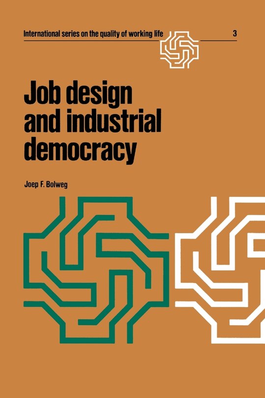 Couverture_Job design and industrial democracy