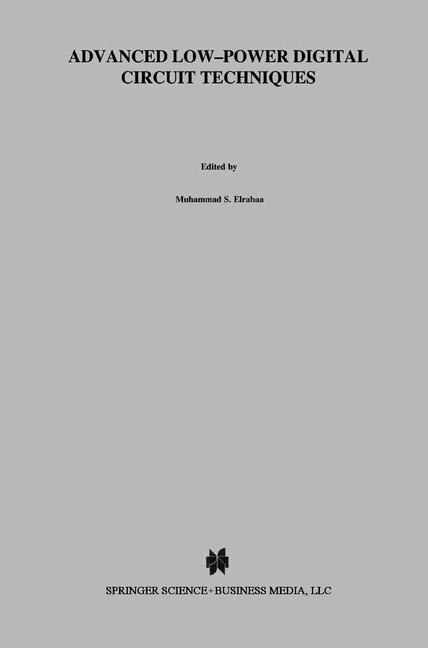 Front cover_Advanced Low-Power Digital Circuit Techniques