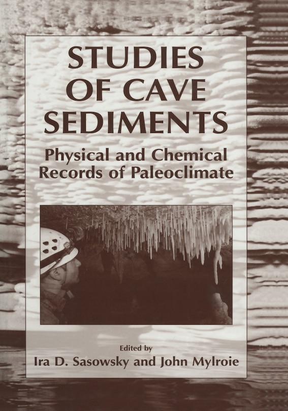 Front cover_Studies Of Cave Sediments