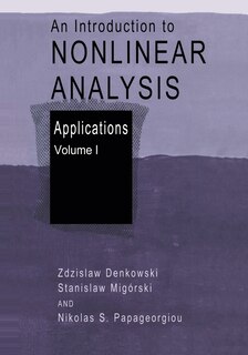 Front cover_An Introduction to Nonlinear Analysis: Applications