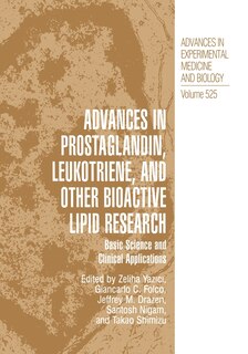 Front cover_Advances in Prostaglandin, Leukotriene, and other Bioactive Lipid Research
