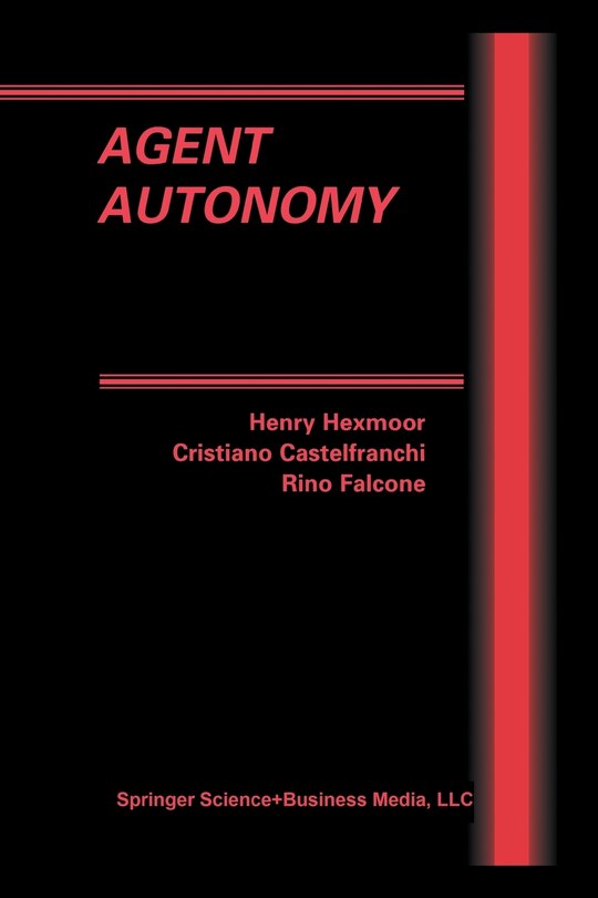 Front cover_Agent Autonomy