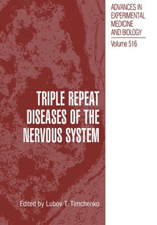 Front cover_Triple Repeat Diseases of the Nervous Systems