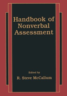 Front cover_Handbook of Nonverbal Assessment