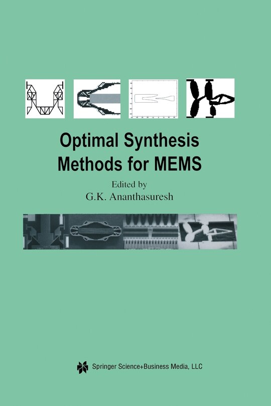 Couverture_Optimal Synthesis Methods for MEMS