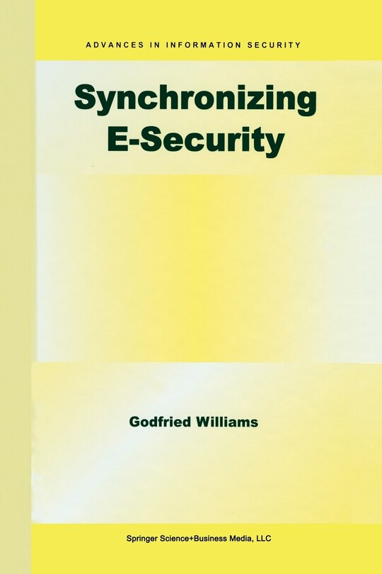 Front cover_Synchronizing E-Security
