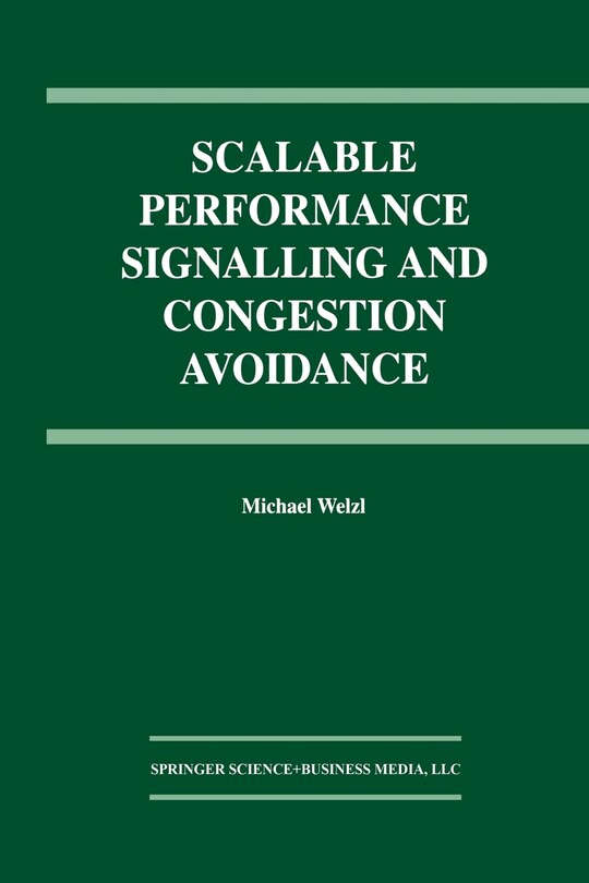 Front cover_Scalable Performance Signalling and Congestion Avoidance
