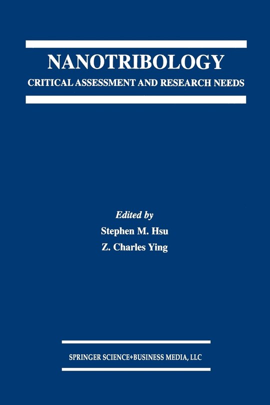 Front cover_Nanotribology