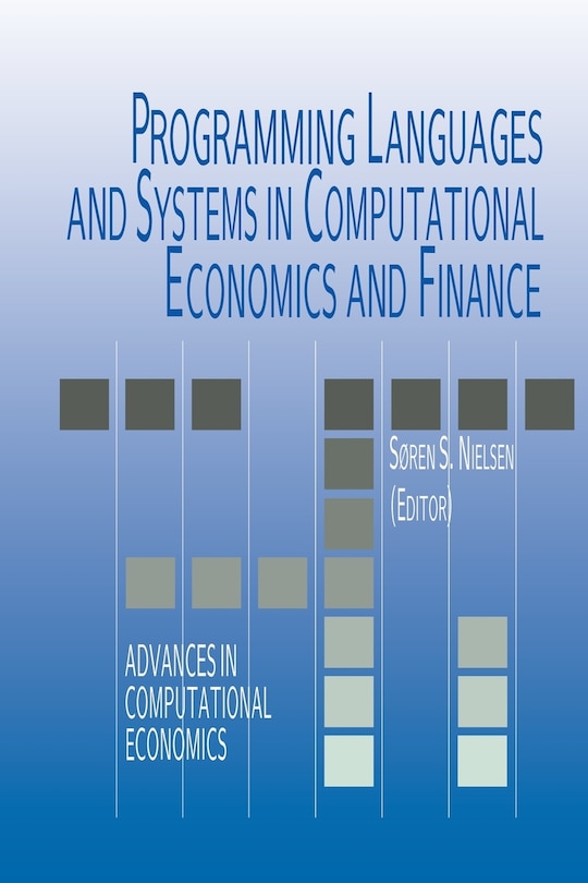 Front cover_Programming Languages and Systems in Computational Economics and Finance