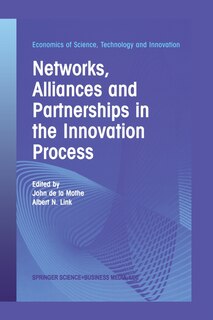 Front cover_Networks, Alliances and Partnerships in the Innovation Process