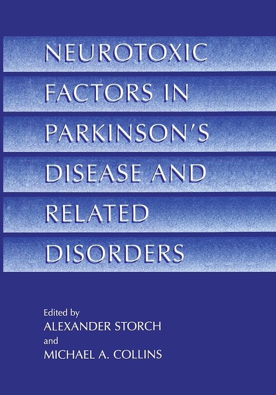 Couverture_Neurotoxic Factors in Parkinson's Disease and Related Disorders