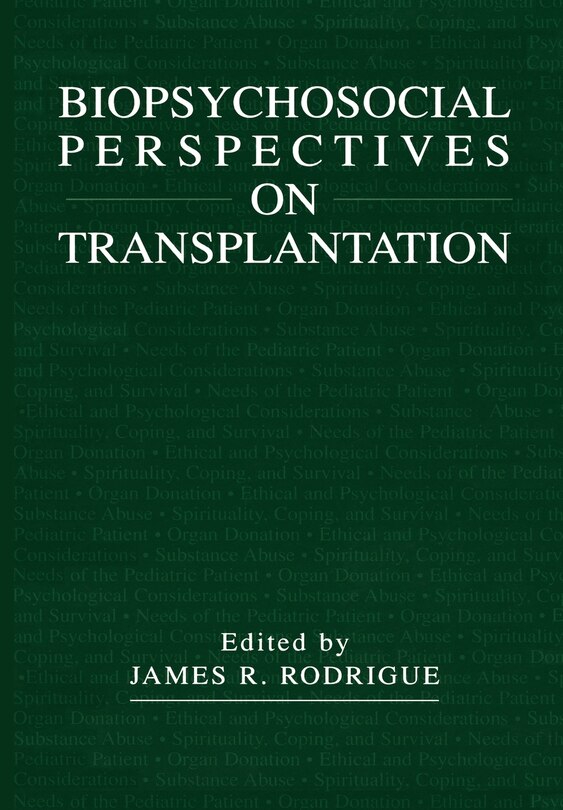 Couverture_Biopsychosocial Perspectives on Transplantation