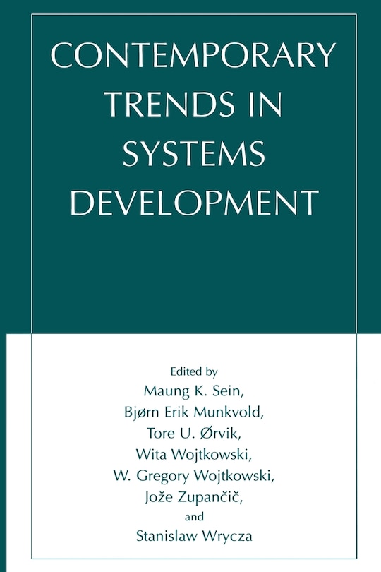 Front cover_Contemporary Trends in Systems Development
