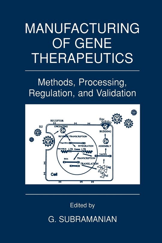Front cover_Manufacturing of Gene Therapeutics