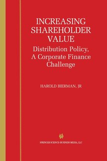 Front cover_Increasing Shareholder Value