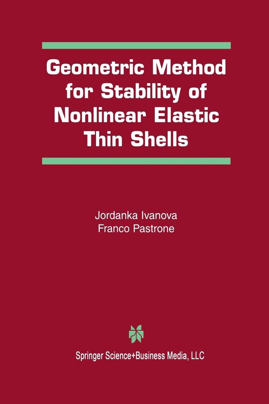 Front cover_Geometric Method for Stability of Non-Linear Elastic Thin Shells