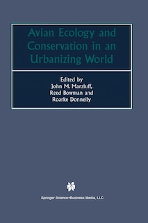 Couverture_Avian Ecology and Conservation in an Urbanizing World