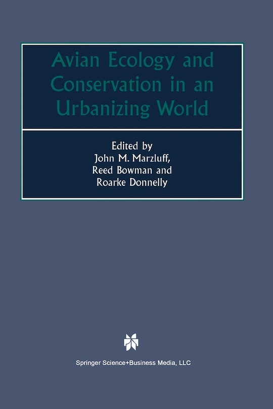 Couverture_Avian Ecology and Conservation in an Urbanizing World