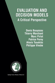 Front cover_Evaluation and Decision Models