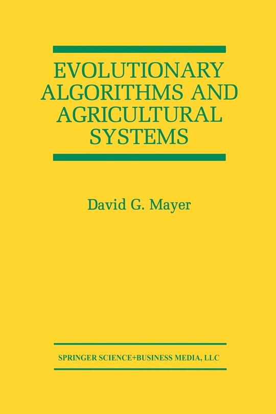Couverture_Evolutionary Algorithms and Agricultural Systems