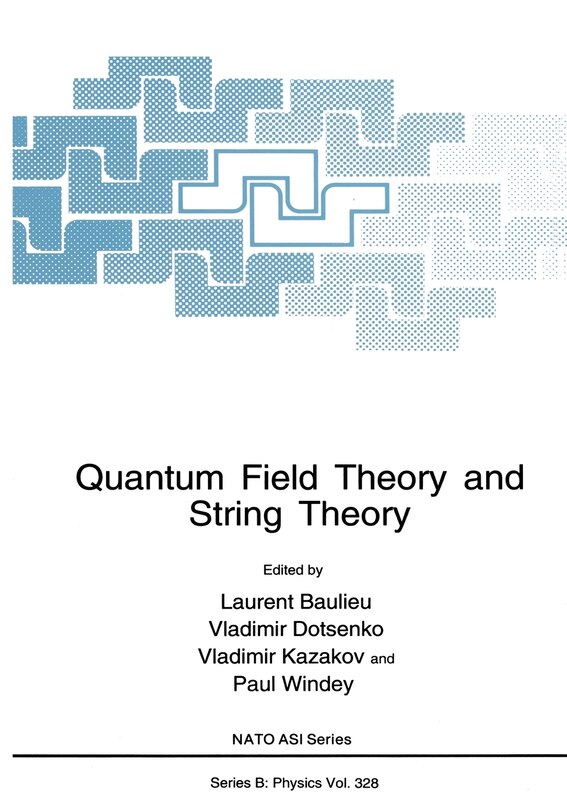 Front cover_Quantum Field Theory and String Theory