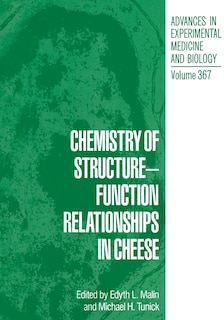 Front cover_Chemistry of Structure-Function Relationships in Cheese