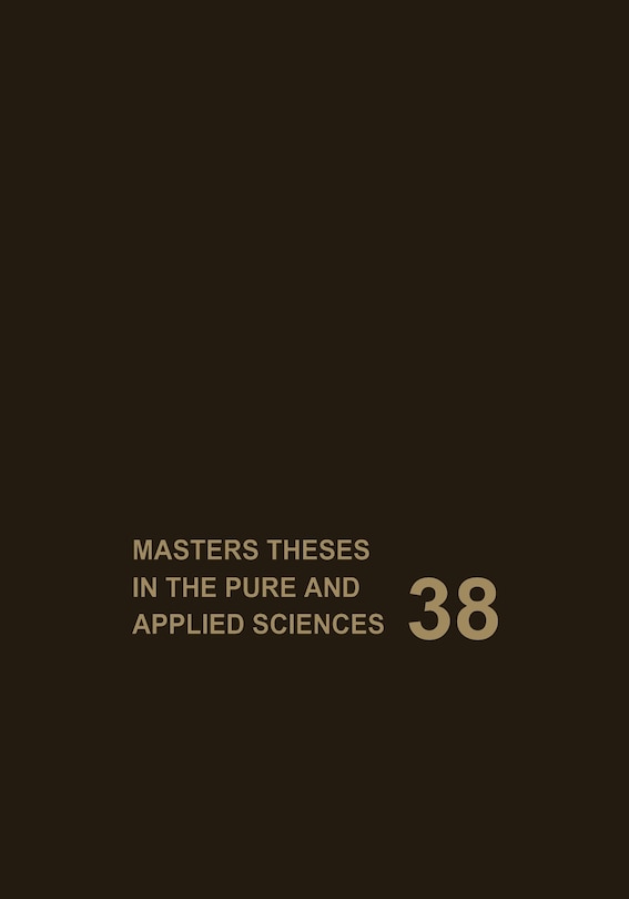 Front cover_Masters Theses in the Pure and Applied Sciences