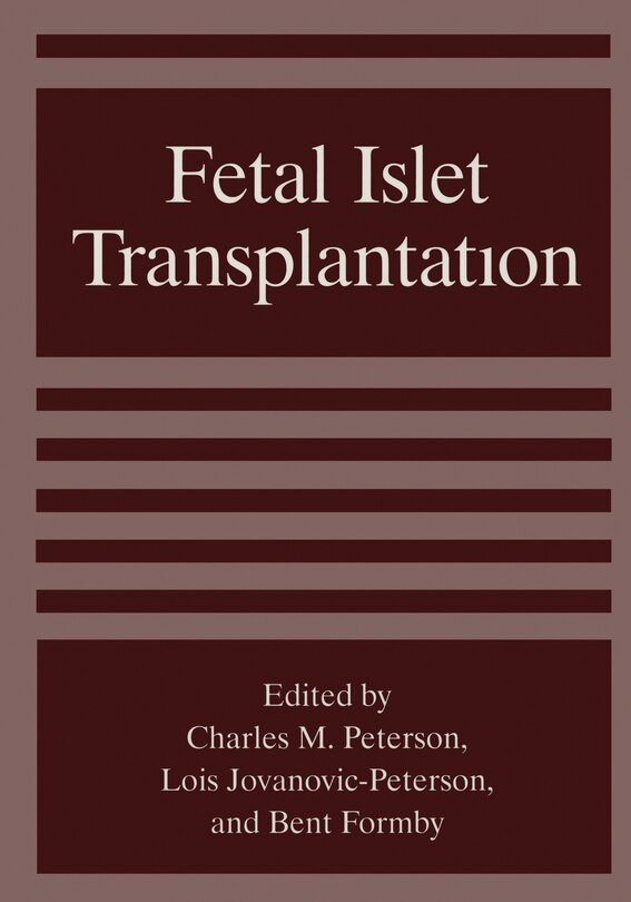 Front cover_Fetal Islet Transplantation