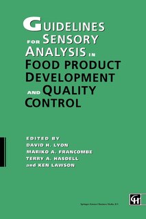Couverture_Guidelines for Sensory Analysis in Food Product Development and Quality Control