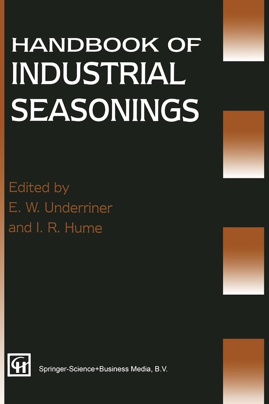 Couverture_Handbook of Industrial Seasonings