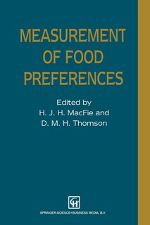 Front cover_Measurement of Food Preferences