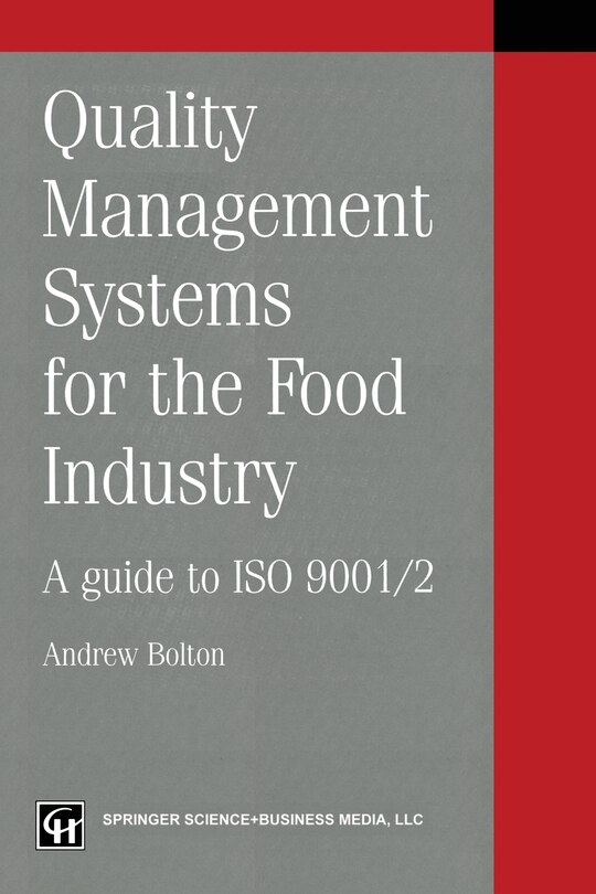 Couverture_Quality management systems for the food industry