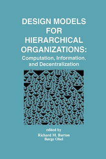 Couverture_Design Models for Hierarchical Organizations