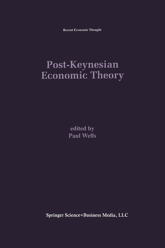 Couverture_Post-Keynesian Economic Theory