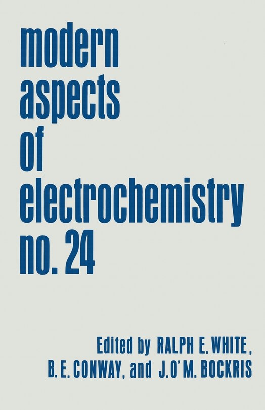 Couverture_Modern Aspects of Electrochemistry