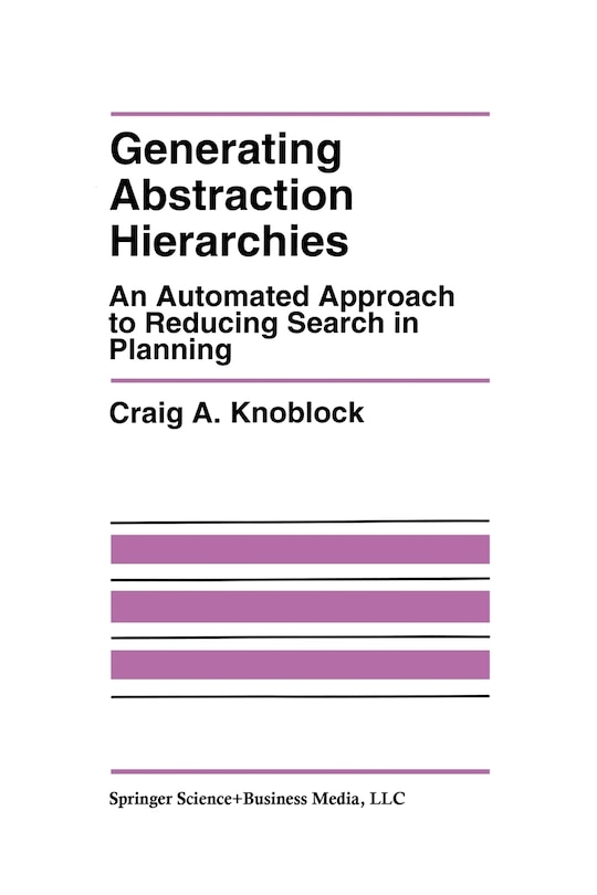 Couverture_Generating Abstraction Hierarchies
