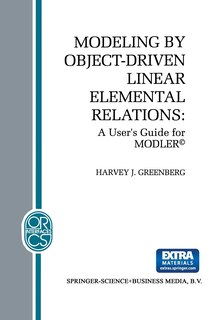 Couverture_Modeling by Object-Driven Linear Elemental Relations